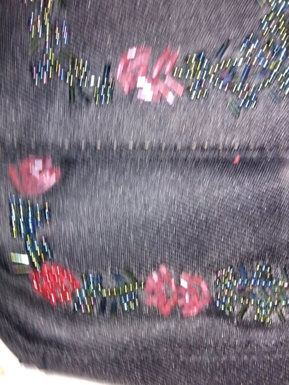 Bead And Leather Bag - Picture 9 of 9